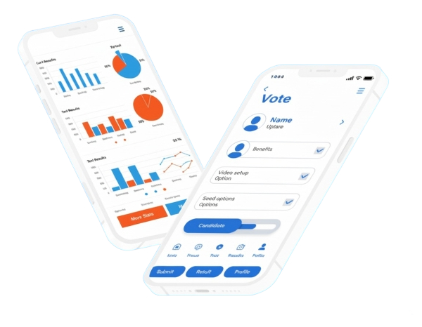 조합원 명부 관리 시스템 모바일 화면